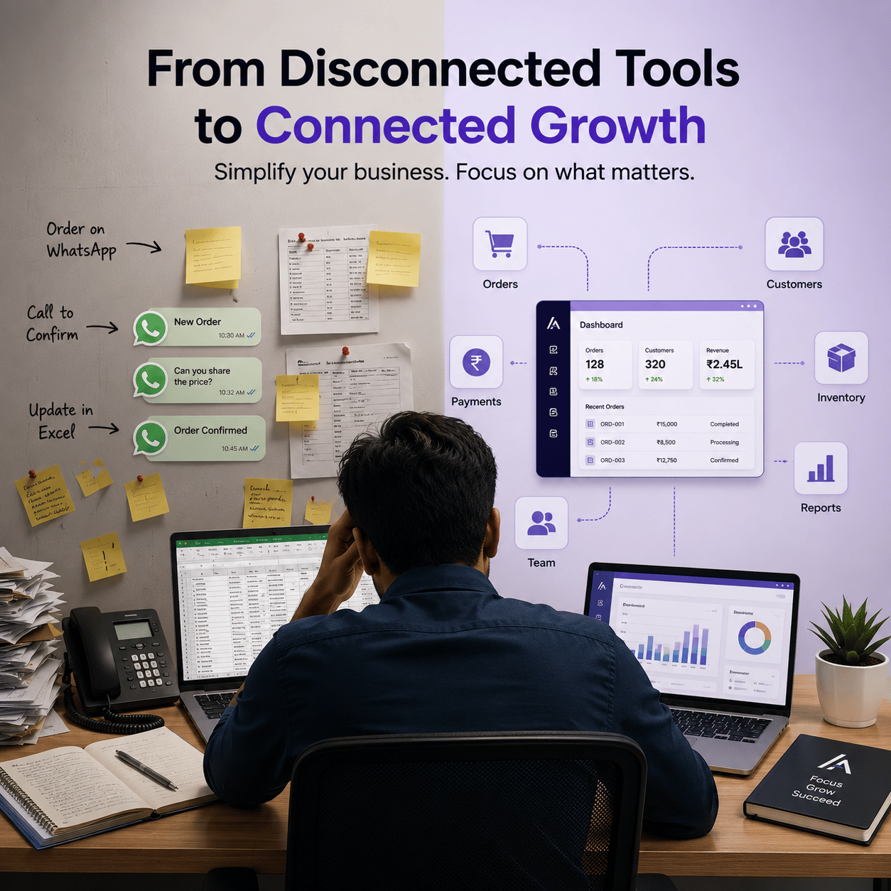 Still Managing Your Business on WhatsApp, Excel, and Phone Calls?