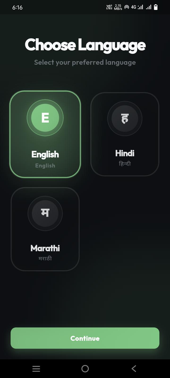 Vyaro Mobile App mobile screenshot